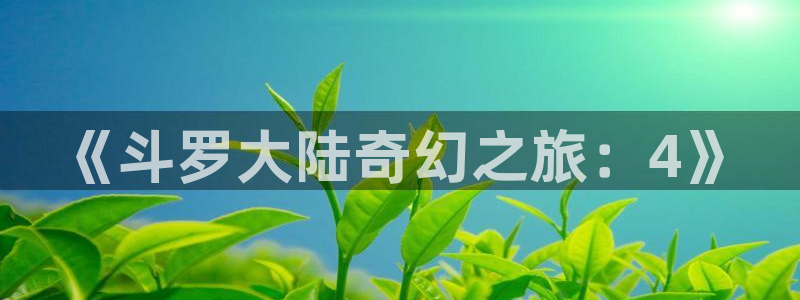 漫蛙漫画在线阅读漫画：《斗罗大陆奇幻之旅：4》